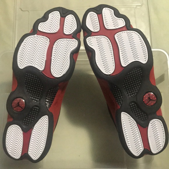 AIR JORDAN 13 RETRO "BRED" - Picture 4 of 9